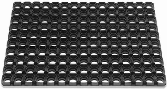 Stabplast Covor de Intrare Antiderapant din Cauciuc Negru 75x100buc