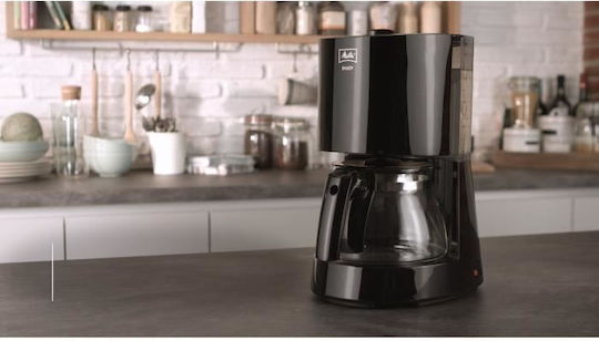 Melitta Enjoy Glass II Filter Coffee Machine 900W Black