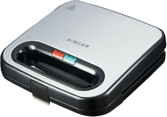Singer Τοστιέρα για 2 Τοστ 750W Inox