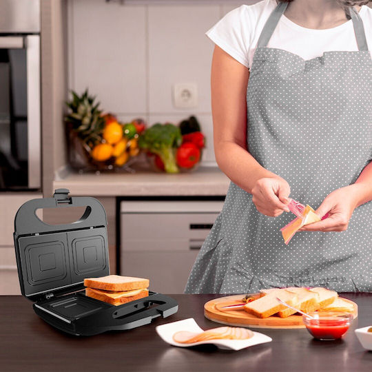 Black & Decker Τοστιέρα για 2 Τοστ 750W Μαύρη