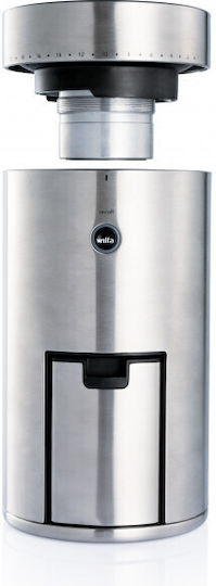 Wilfa Elektrische Kaffeemühle 80W und 41 Mahlstufen Silber