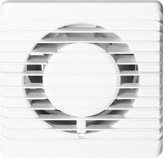 Orno Wall-mounted Ventilator Bathroom 100mm Gray
