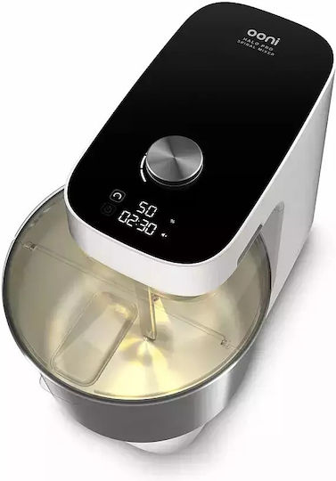Ooni Halo Pro Μίξερ με Inox Κάδο 7lt Λευκό 750W