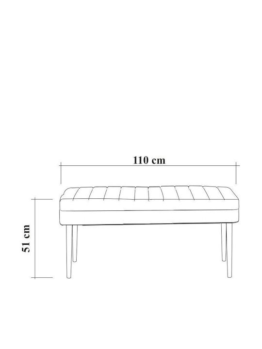 Dining Room Vina Expandable 5pcs 165(+)x80cm