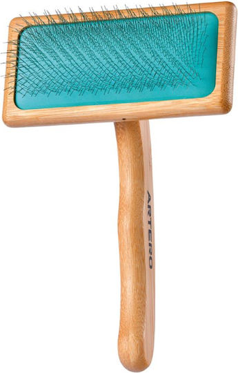 Artero Brush Large for Long-Haired Dogs for Coat Grooming Red