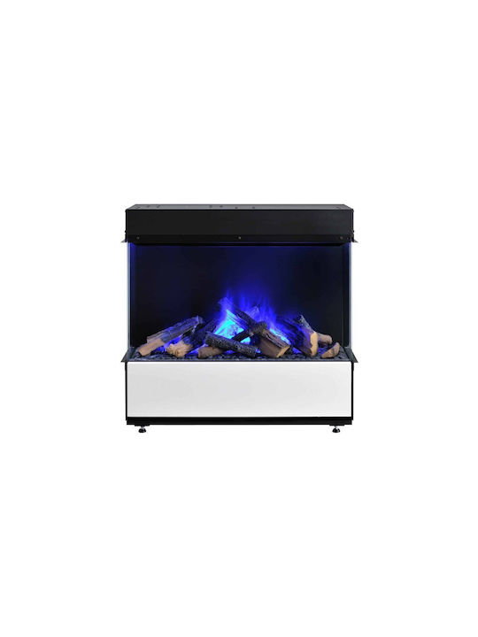 Dimplex 3-Step Επιτοίχιο Ηλεκτρικό Τζάκι 1000W 75x76cm Μαύρο