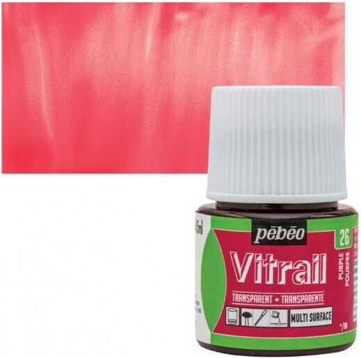 Pebeo Craft Pigment Red for Glass 45ml
