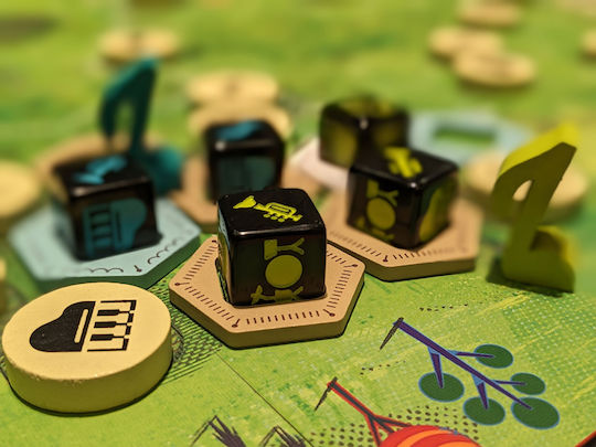 Brettspiel Bebop für 2-4 Spieler 14+ Jahre (EN) Bitewing Games