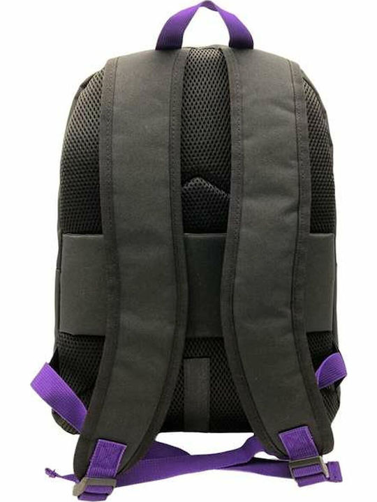 TOYBAGS Σχολική Τσάντα Πλάτης Γυμνασίου - Λυκείου Μαύρη