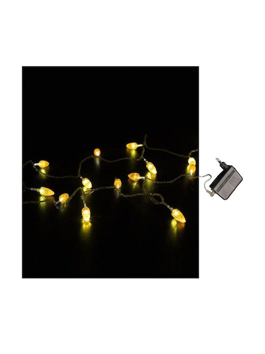 100 Λαμπάκια LED 10μ. Λευκά σε Σειρά