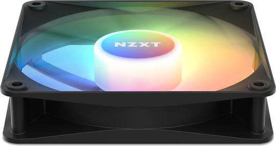 NZXT F120 Core Вентилатор за Кутия с RGB Осветление и Свързване 4-изводна ШИМ