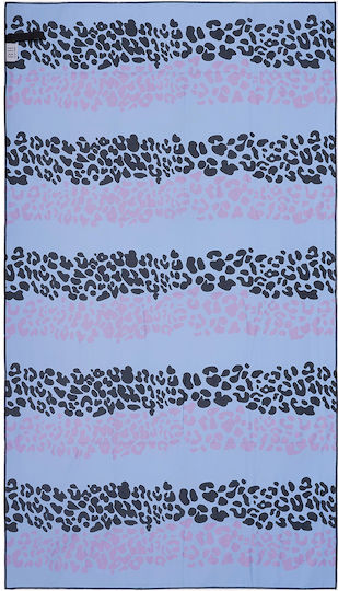 Beauty Home Microfiber Towel Body Double-Sided in Case Blue 160x90cm 2255-Galazio