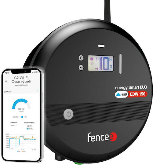 Mecanism De Împrejmuire Electrică Fencee Duo Edw-150 Wifi 20 Joule