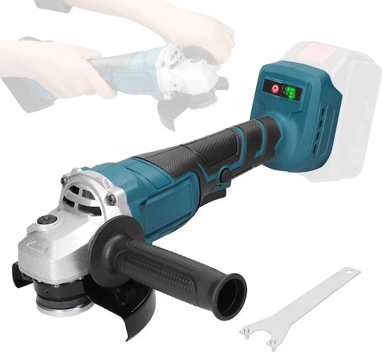 Electric Angle Grinder 125mm Disc Brushless Motor Compact Design Machine Bar
