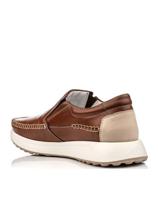 Men's Leather Loafers Tabac Brown