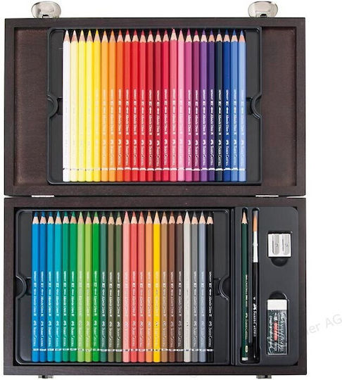 Faber-Castell Set de creioane colorate Acuarelă în cutie 48buc Pachet de 1 ambalaje