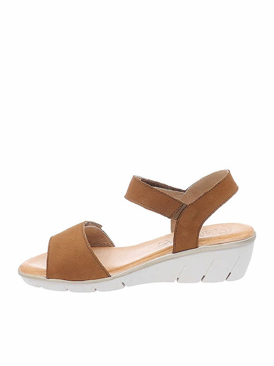 Anatomic Women's Leather Platform Shoes Tabac Brown