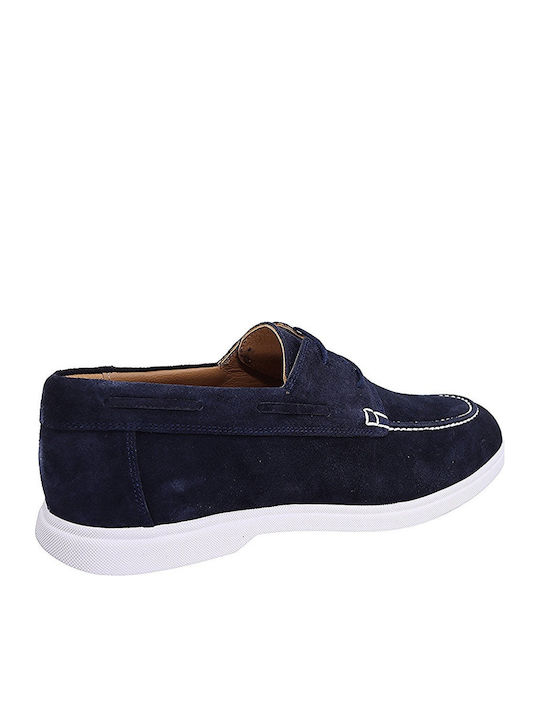 Men's Suede Casual Shoes Blue