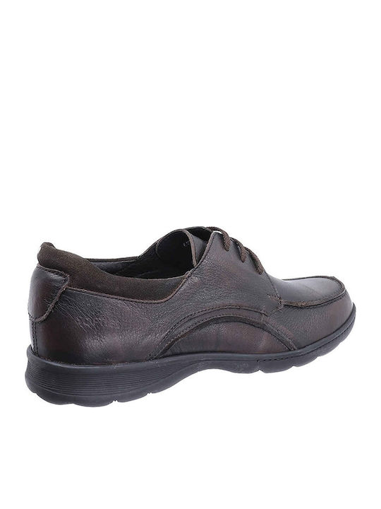 Leder Herren Freizeitschuhe Anatomisch Braun