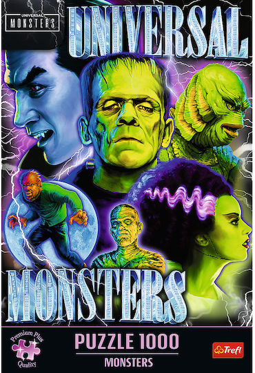 Trefl Premium 1000 Piece Puzzle Monster Pud6