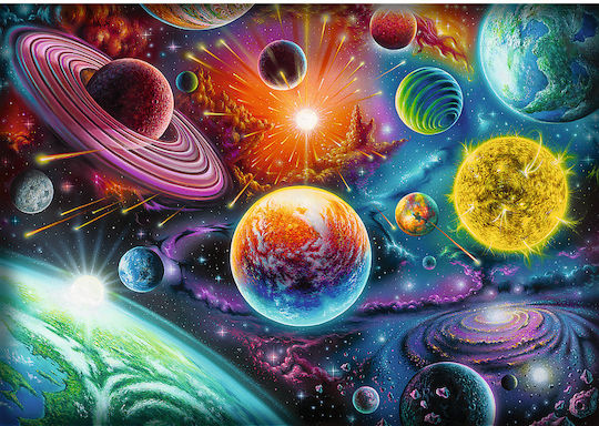 Space Adventure Puzzle 2D 1000buc