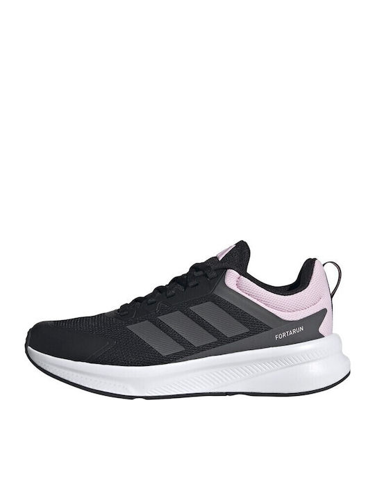 Fortarun Fortarun 4.0 Kids Sports Shoes Running with Laces Black