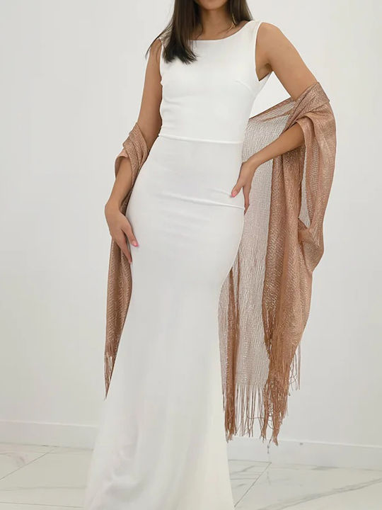 Long Women's Kimono Rose Gold