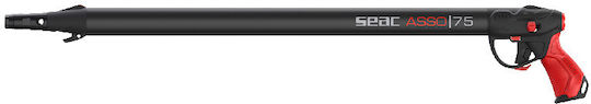 Seac Seac Speargun Air Asso Rosso 75 C/R 75cm with Speeds