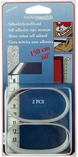 Self-Adhesive Desk Tape Measure 150cm German Gradations Hoechstmass 2pcs 931-2