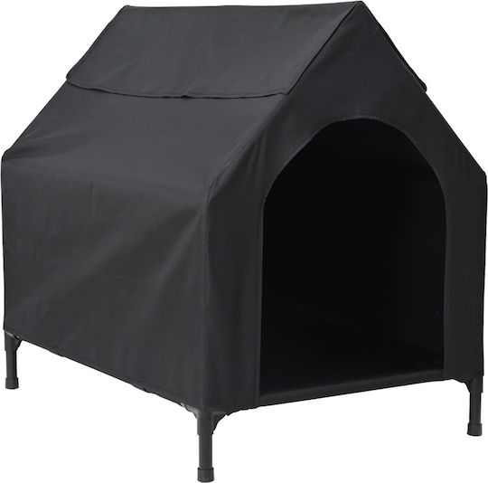 Dog House Black Polyester Steel