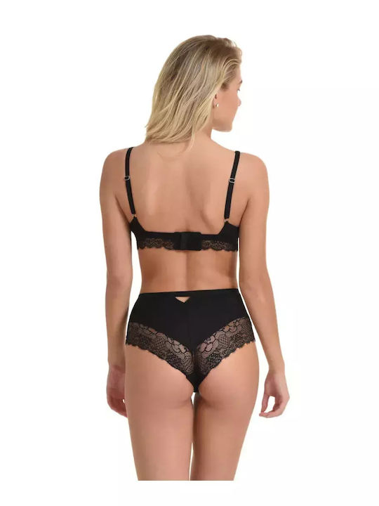 Miss Rosy Bralette Σουτιέν Μαύρο
