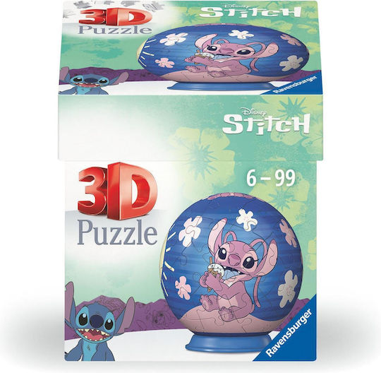 Ravensburger 3D Puzzle: Disney Stitch – Angel (54pcs) (7402311598)