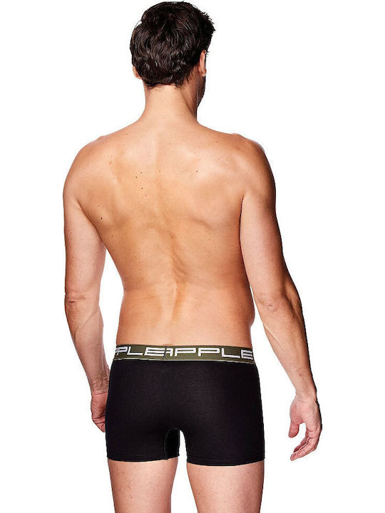 Men's Boxers Black, Khaki 3Pack