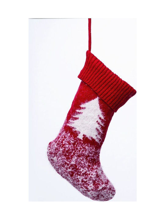 Christmas Decorative Red Socks L46xW20xH20cm