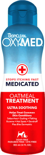 Tropiclean Medicated Oatmeal Treatment Σαμπουάν Σκύλου Δερματολογικό 355ml