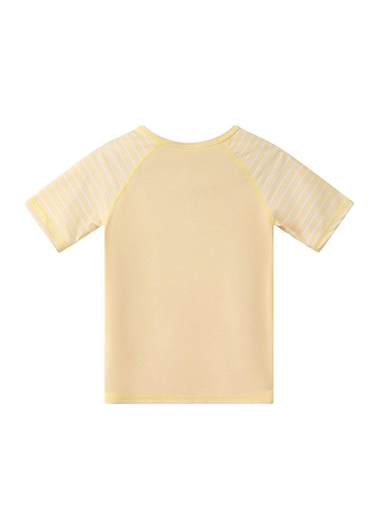 Tutete Kinder Badeanzug Rashguard Gelb Tutete Kinder Badeanzug Rashguard Gelb