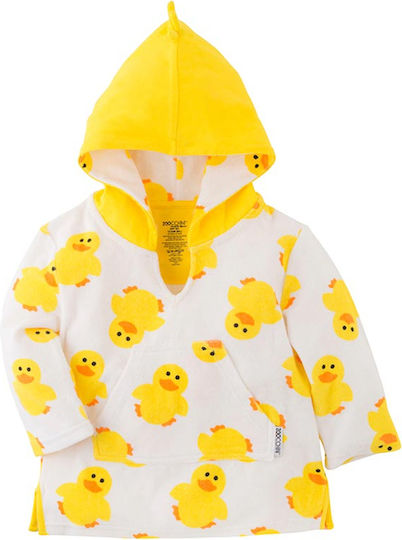 Zoocchini Swim Coverup Upf50+ Puddles Duck 0-24 Μηνών Zoo12312