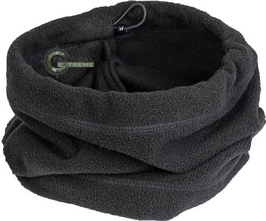 Mil-Tec Eșarfă Black Guler elastic negru