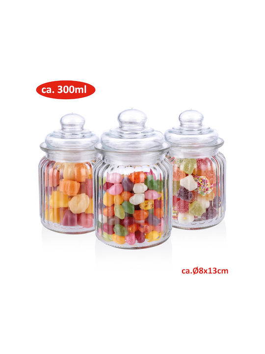 Atmosphera Vaza Uz General cu capac Sticlă Transparent 300ml