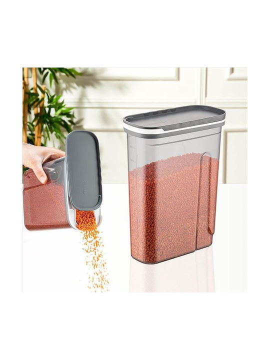 Qlux Βάζο Γενικής Χρήσης με Καπάκι Πλαστικό 2700ml