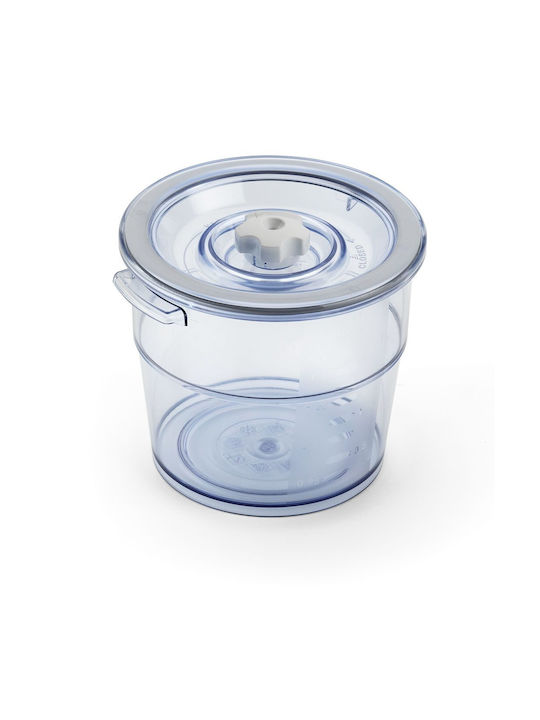 MagicVac General Use Glass Jar with Lid Transparent 4000ml 1 Piece