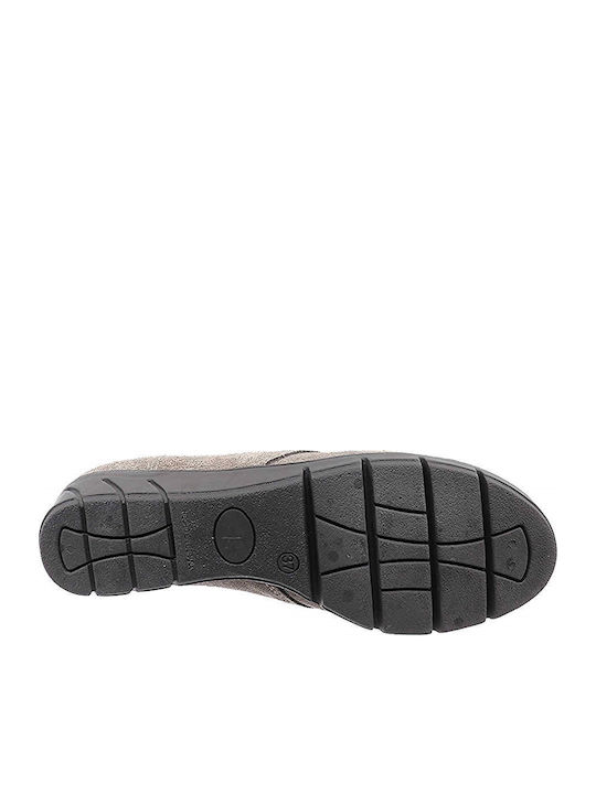 Leder Stiefeletten Damen Schwarz