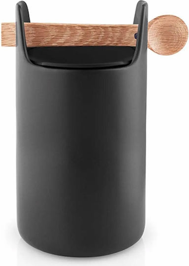 Eva Solo Eva Solo General Use Vase with Lid Ceramic Black 1200ml