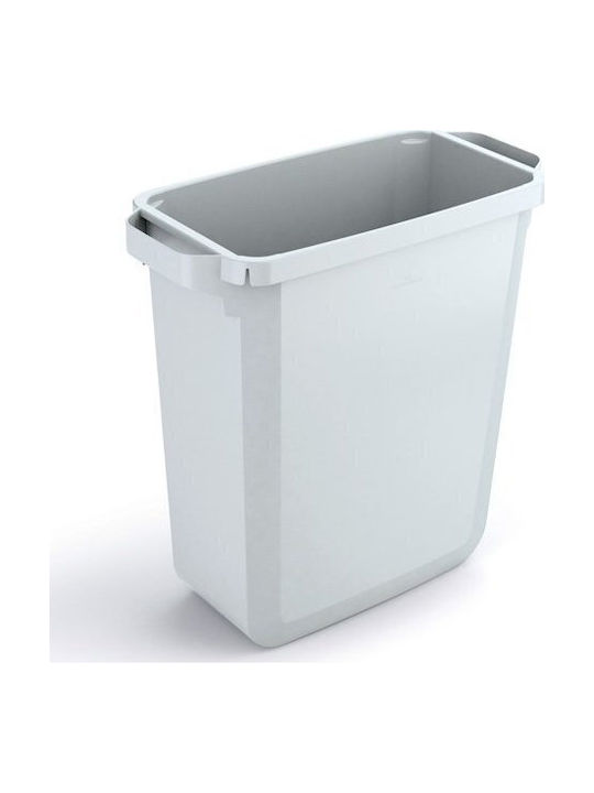 Durable Κάδος Απορριμμάτων Πλαστικός Λευκός 60lt