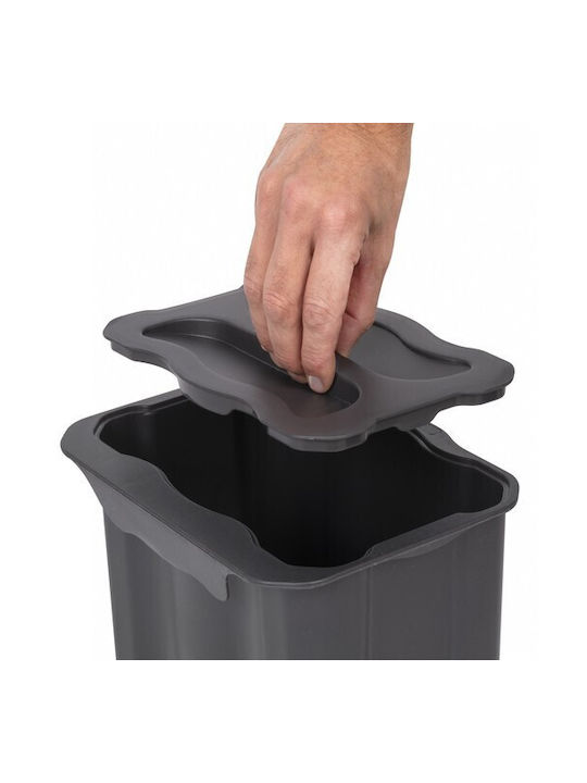 Emuca Abfalleimer Recycling Kunststoff Gray 5Es 1Stück