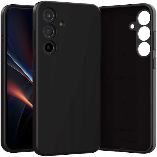 Spacecase Silicone Back Cover Σιλικόνης Μαύρο (Galaxy S25+)