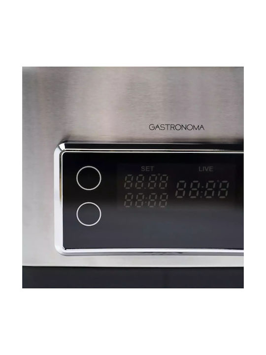 Χαρτοδοχείο Pam 18-310-011 20lt Soft Close Inox Σατινέ Φ25x55cm