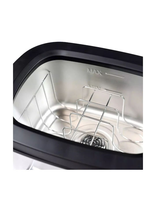 Χαρτοδοχείο Pam 18-310-011 20lt Soft Close Inox Σατινέ Φ25x55cm