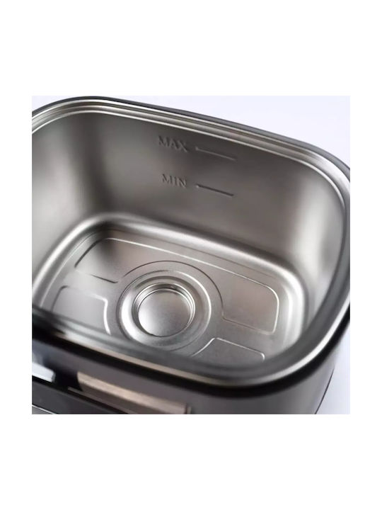 Χαρτοδοχείο Pam 18-310-011 20lt Soft Close Inox Σατινέ Φ25x55cm