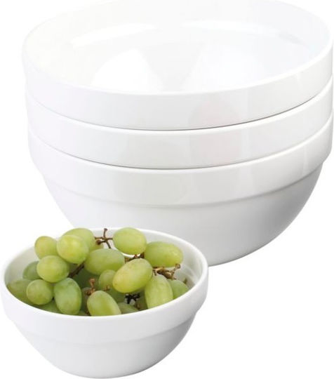 APS Serving Bowl Round made of Melamine White with Diameter 10cm